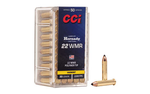 Ammunition CCI Ammunition V Max 22WMR CCI 22WMR 30GR V-MAX 50/2000